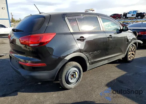2015 Kia Sportage Lx из США, поврежденный, VIN KNDPB3AC1F7682874